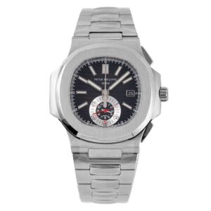 Nautilus 5980/1A-014 Black Dial in Steel