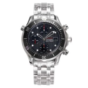 Seamaster Diver 300m Chronograph Black Dial on Bracelet