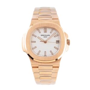 Nautilus Jumbo 5711/1R White Dial