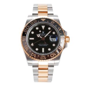 GMT Master II 126715 CHNR “Rootbeer” in Rose Gold and Steel VSF