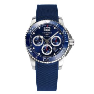 Hydroconquest Blue Dial on Rubber Strap