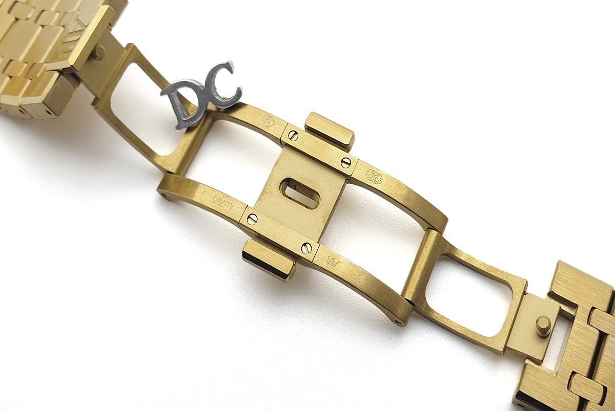 Royal Oak Self-Winding Chronograph Blue/Gold Dial in Yellow Gold - Image 5