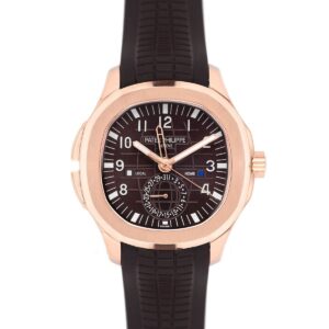 Aquanaut Time Travel 5164A Brown dial in Rose Gold