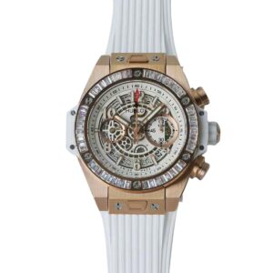 Big Bang Unico Gold White with Diamond