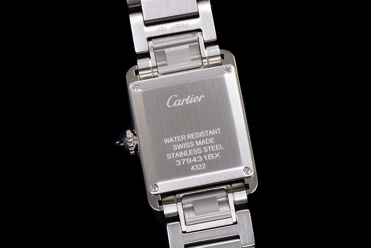 Tank Must 29.5mm White Dial in Steel - Image 9