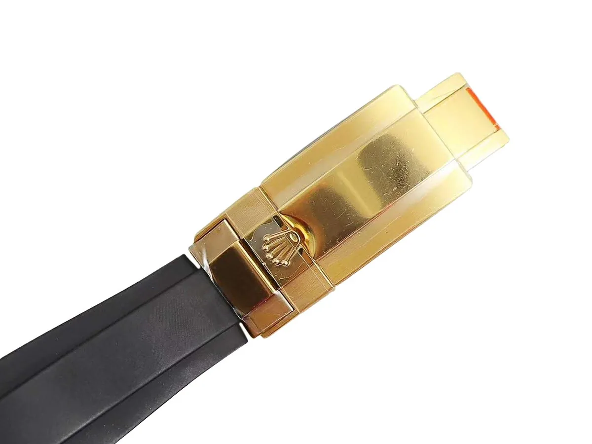 Daytona 116518LN quadrante champagne e nero in oro giallo - immagine 7