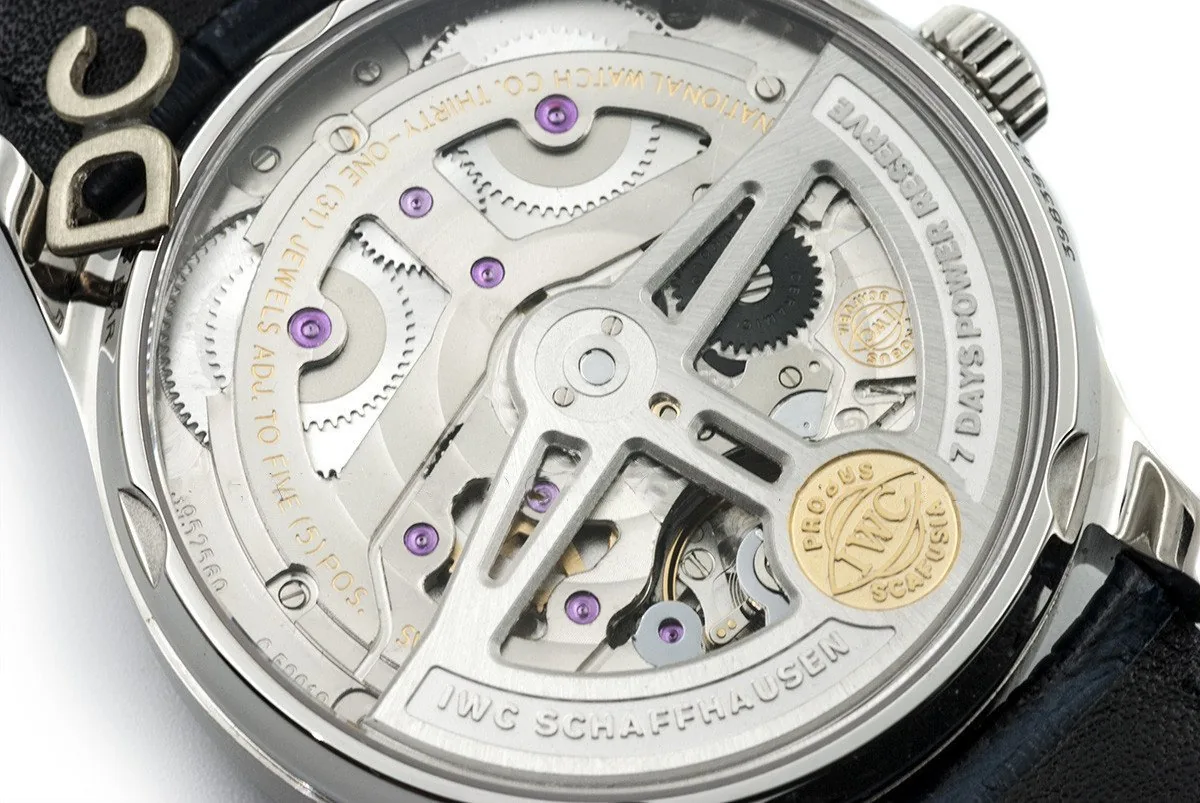 Portuguese Automatic 7 Day IW500107 acciaio - immagine 6
