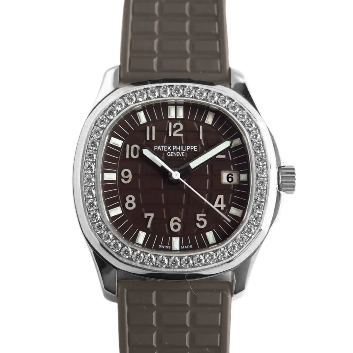 Aquanaut Luce 5067A-023 esfera marrón en acero