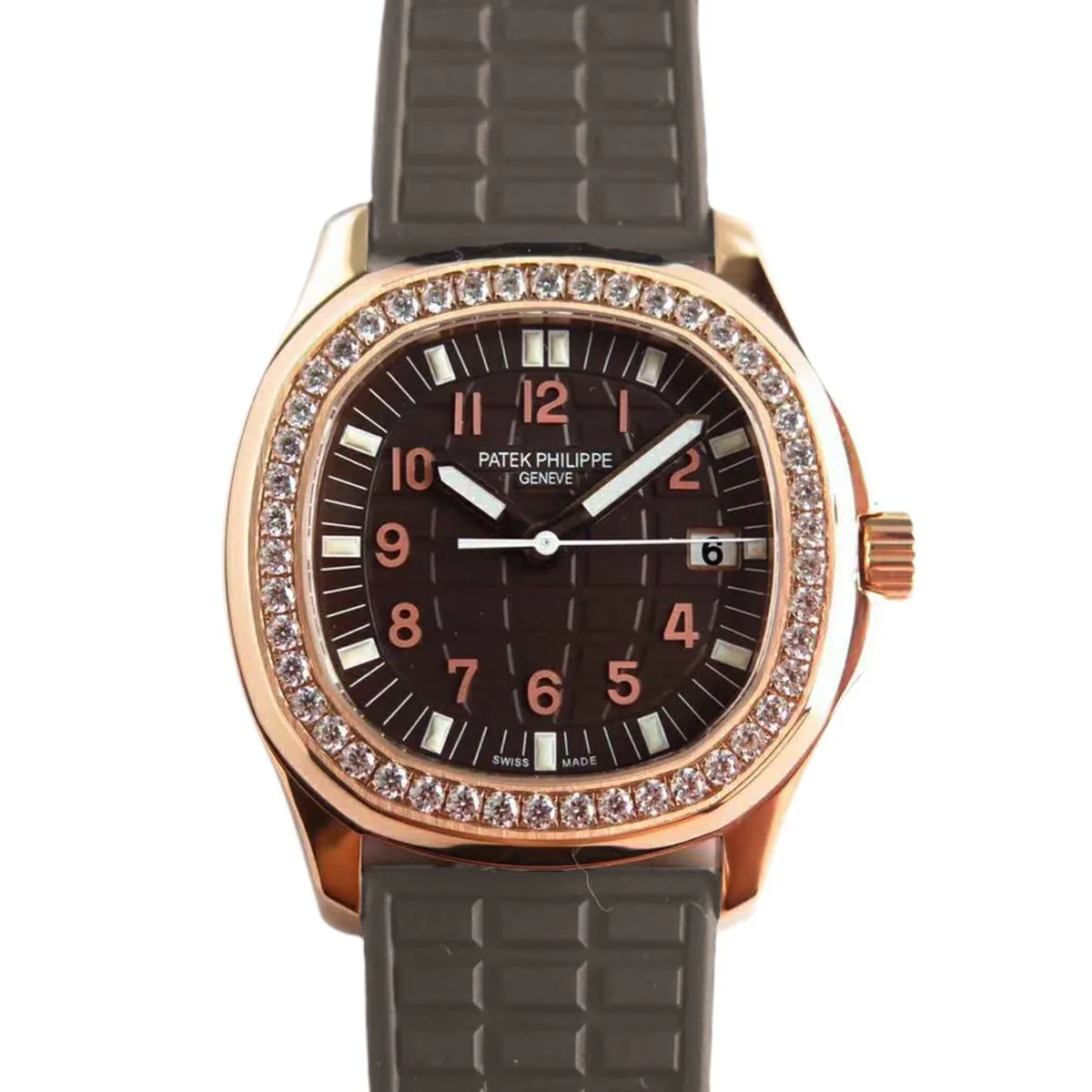 Aquanaut Luce 5068R-001 cadran marron en or rose