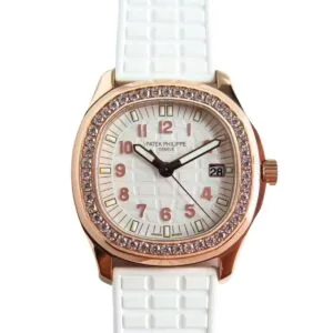 Aquanaut Luce 5068R-010 esfera blanca en oro rosa