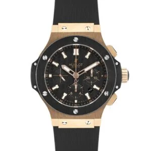 Big Bang Chronograph esfera de fibra de carbono en oro rosa