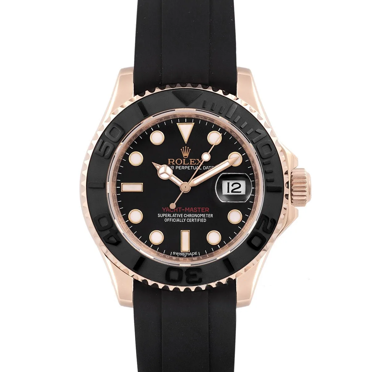 Yacht-Master 116655 Everose-Gold (Baselworld 2015) am Oysterflex-Armband
