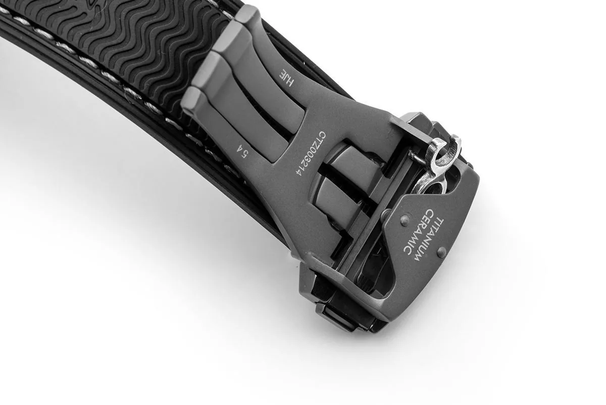 Seamaster Planet Ocean GMT “Deep Black” cerámica totalmente negra - Imagen 5