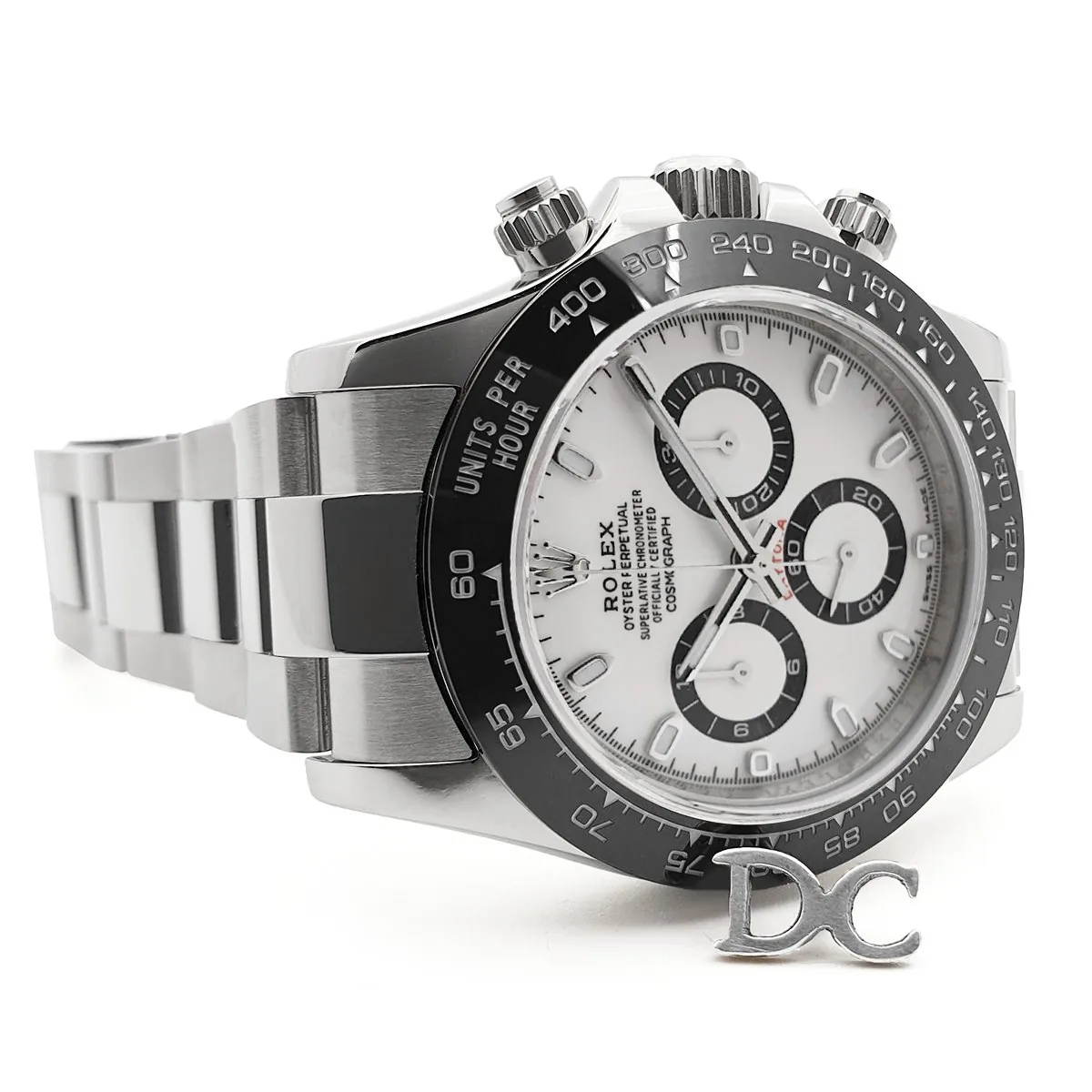 Daytona Panda 126500 APSF esfera blanca en acero - Imagen 4