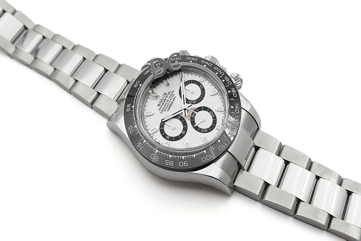 Daytona Panda 126500 APSF esfera blanca en acero - Imagen 2