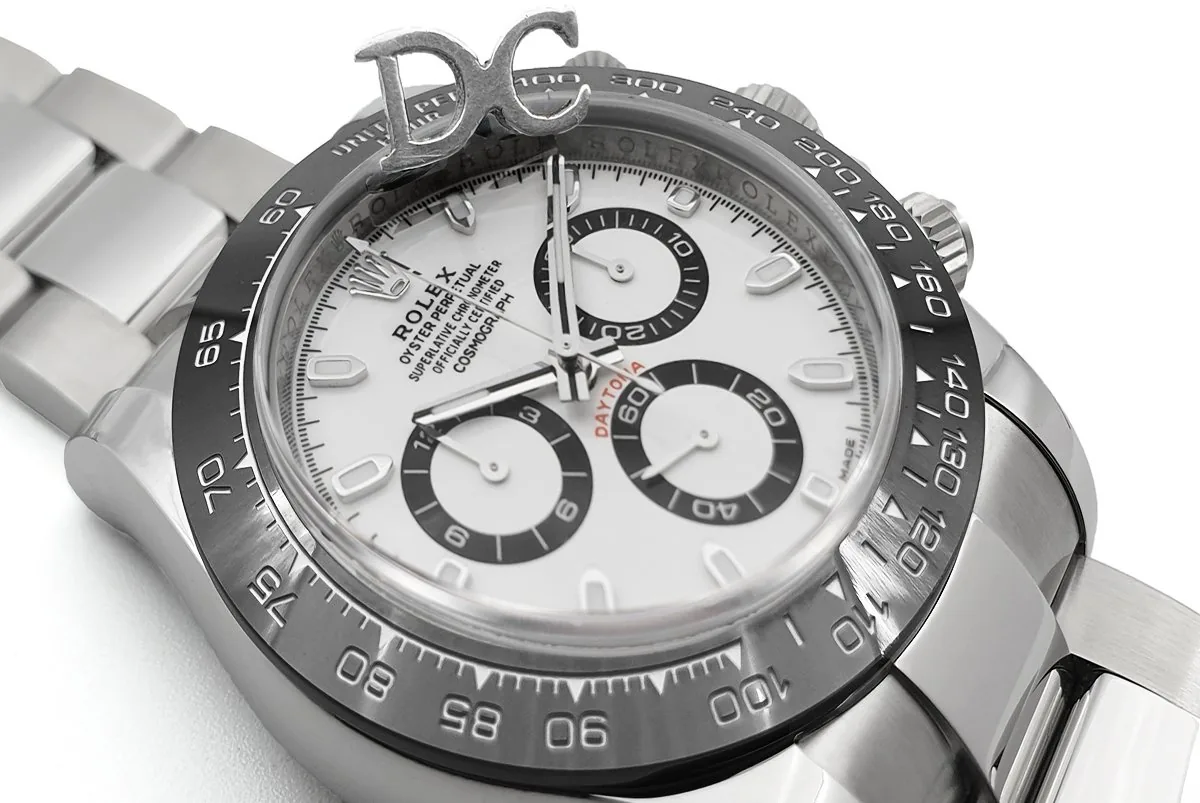 Daytona Panda 126500 APSF esfera blanca en acero - Imagen 3