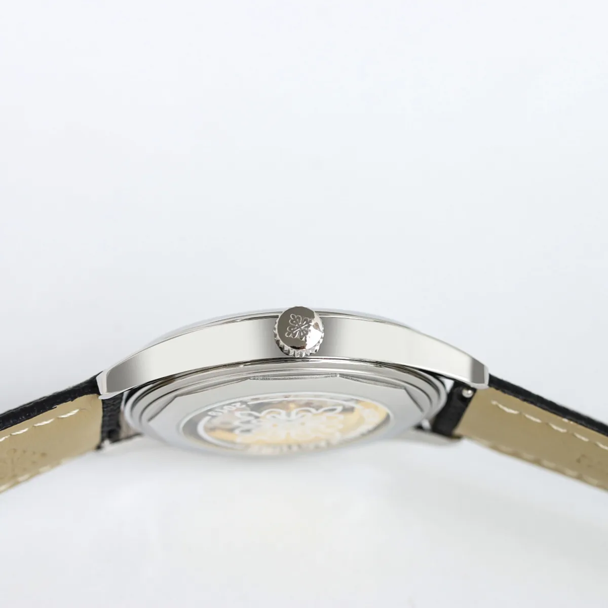 Calatrava 6007 cadran blanc en or blanc – Image 6