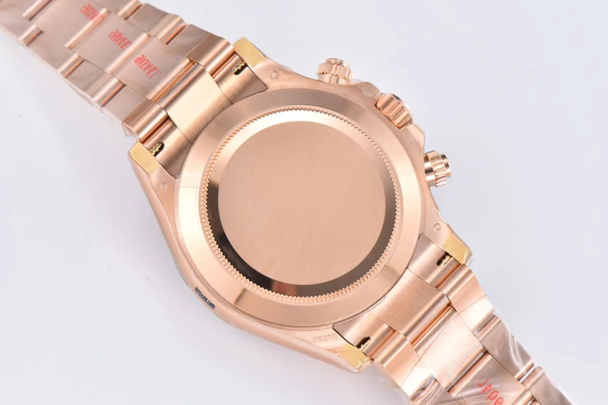 Daytona 116505 cadran argenté en or Everose – Image 9