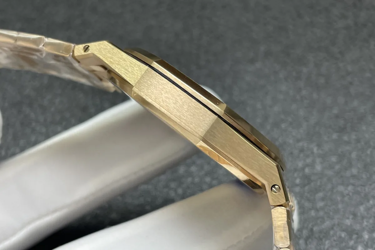 Royal Oak 16202OR 39mm cadran gris en or rose – Image 6