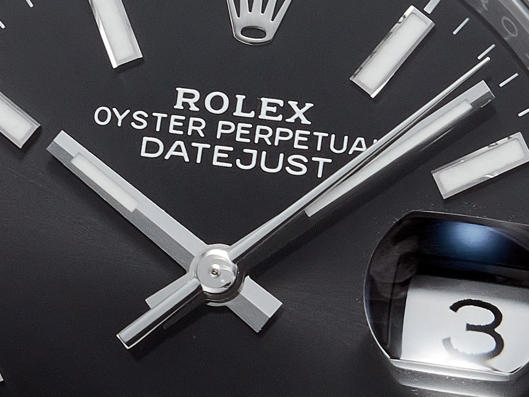 Datejust 41 cadran noir index bâtons en acier Clean Factory – Image 9