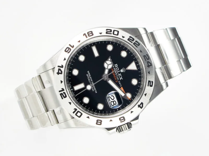 Explorer II 42mm 226570 904L SS VSF 1:1 Best Edition cadran noir sur bracelet DD3285 CHS – Image 6