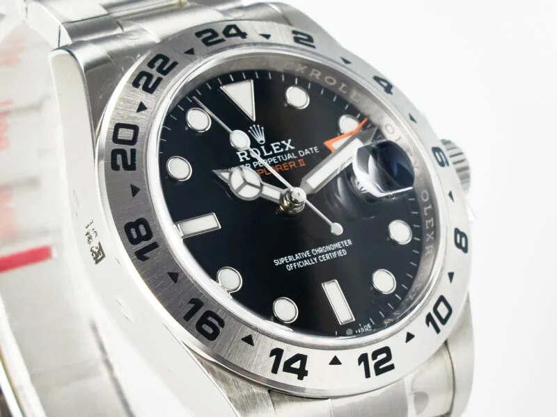 Explorer II 42mm 226570 904L SS VSF 1:1 Best Edition cadran noir sur bracelet DD3285 CHS – Image 5