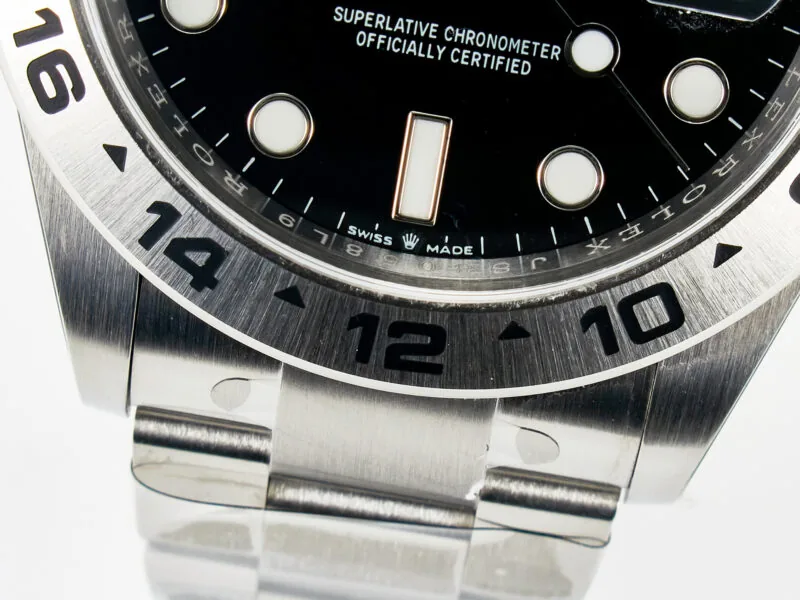 Explorer II 42mm 226570 904L SS VSF 1:1 Best Edition cadran noir sur bracelet DD3285 CHS – Image 8