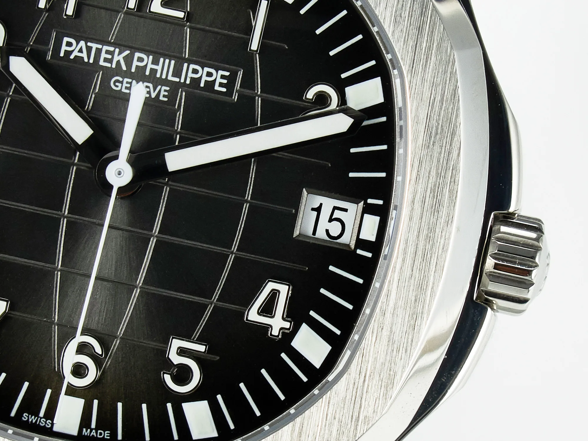 Aquanaut 5167A SS ZF 1:1 Best Edition cadran noir sur bracelet en caoutchouc noir A324 Super Clone(nouveau fermoir) – Image 10
