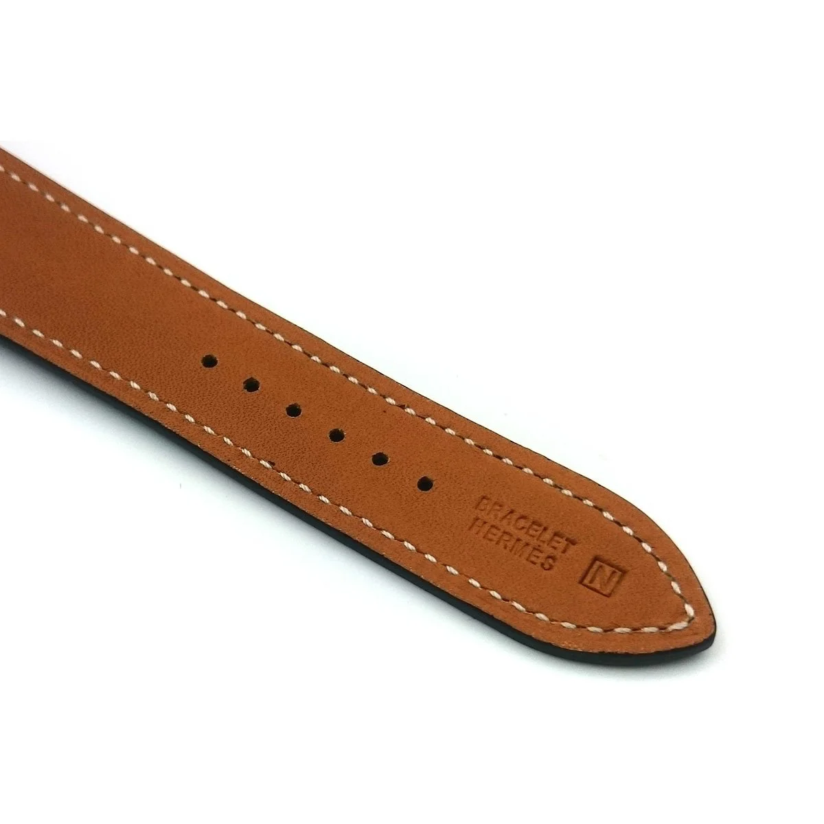 Arceau Petite Rose Gold with Diamond Bezel on Green Epsom Leather Strap