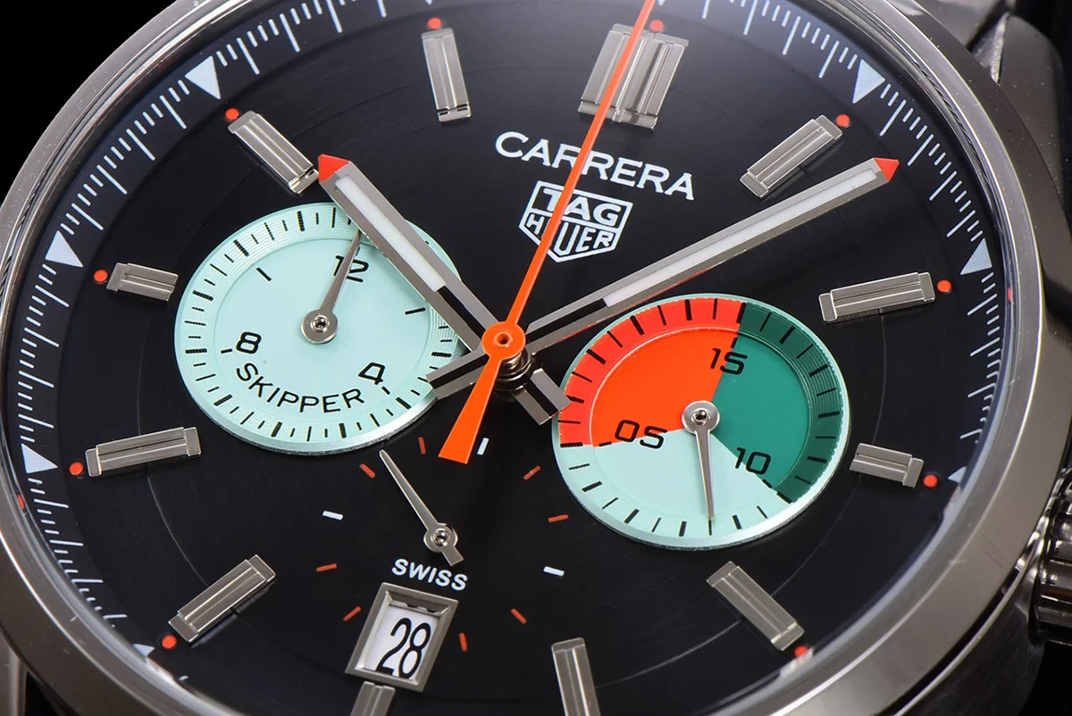 Carrera Skipper 39 Black Dial