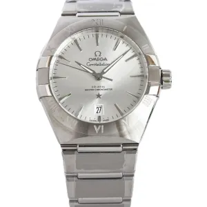 Constellation Co-Axial Chronometer 39mm Silver Dial in Steel