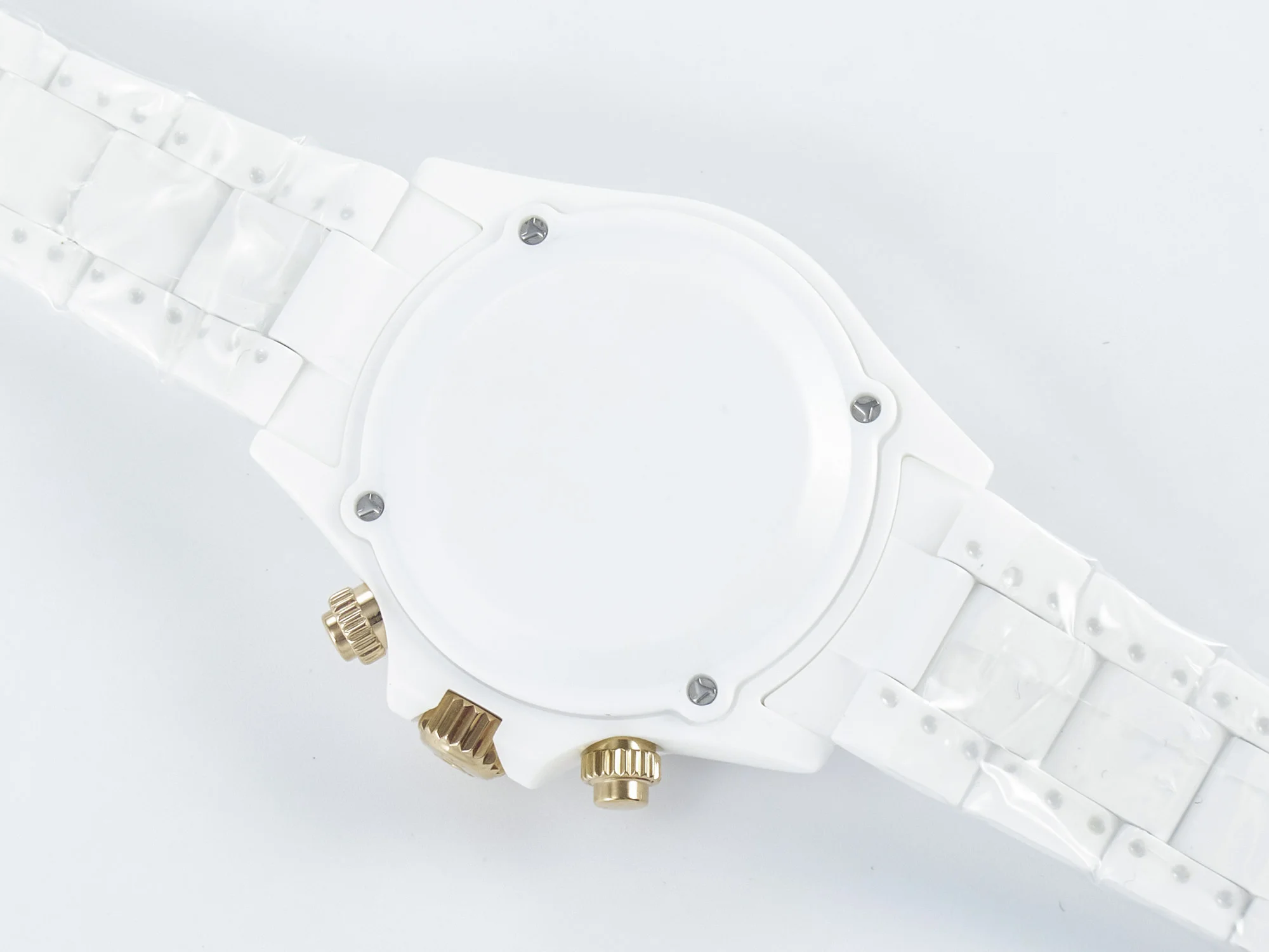 Daytona AET White Ceramic Case and Bracelet Pink Dial N6F Best Edition SA4130