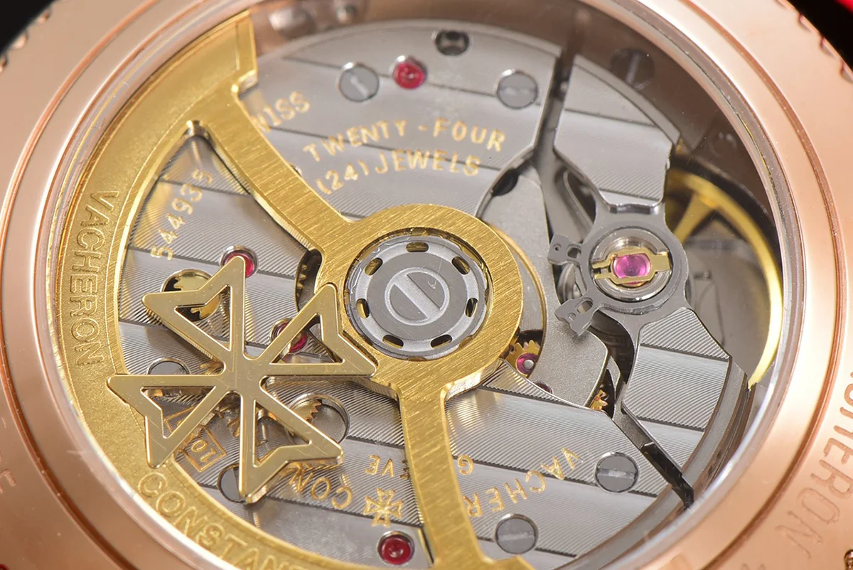 Egerie Moonphase Muse White Dial in Pink Gold