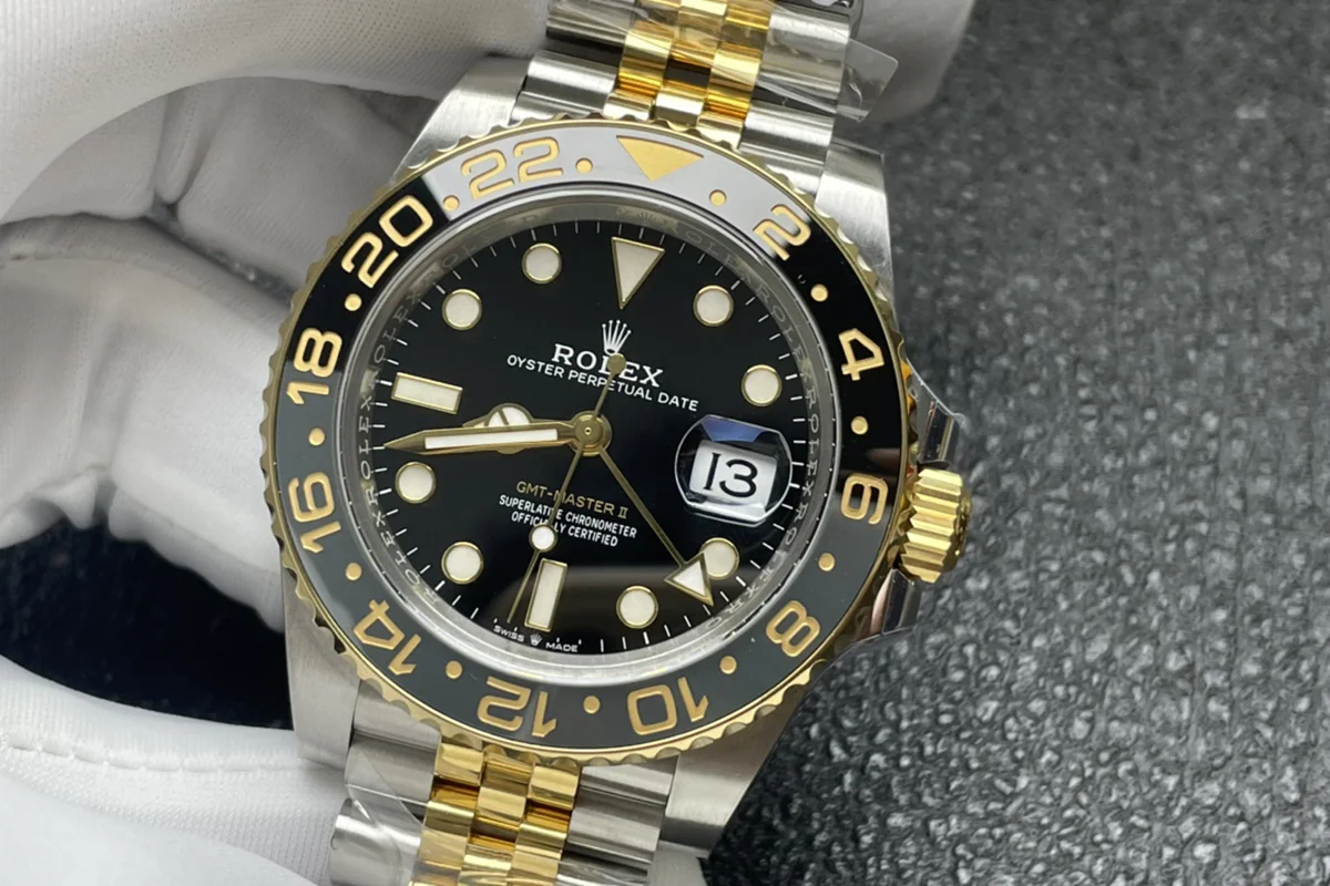 GMT Master II 126713GRNR on Jubilee Bracelet