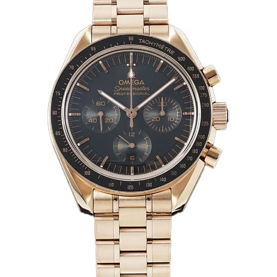 Speedmaster Black Dial on Rose Gold