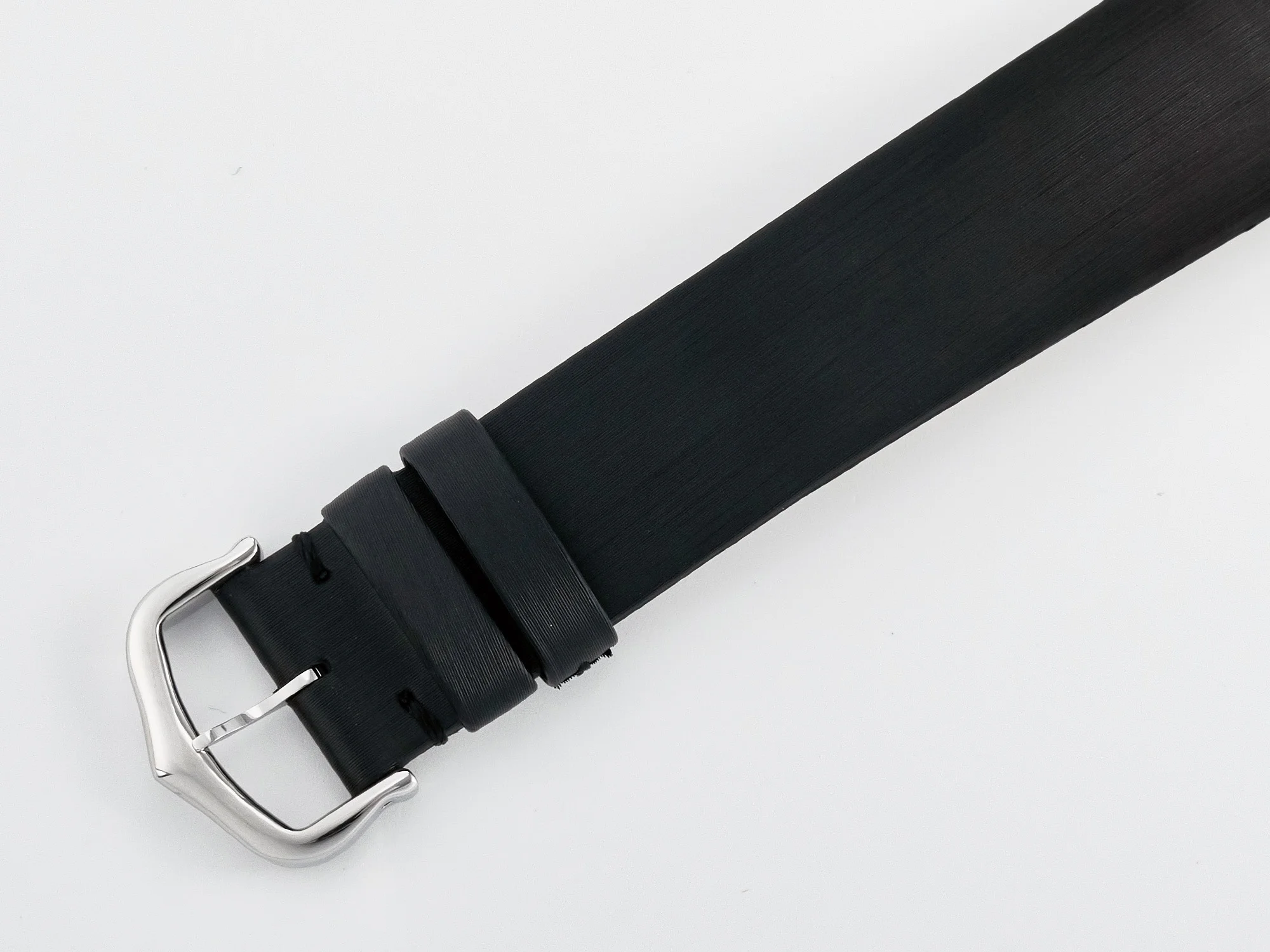 Tank Must Large SS 33.7mm DRF 1:1 Best Edition White Dial Diamonds Bezel on Black Calfskin Strap Swiss Quartz
