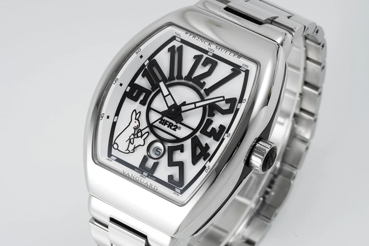 Vanguard #FR2 Rabbit in Steel on Bracelet